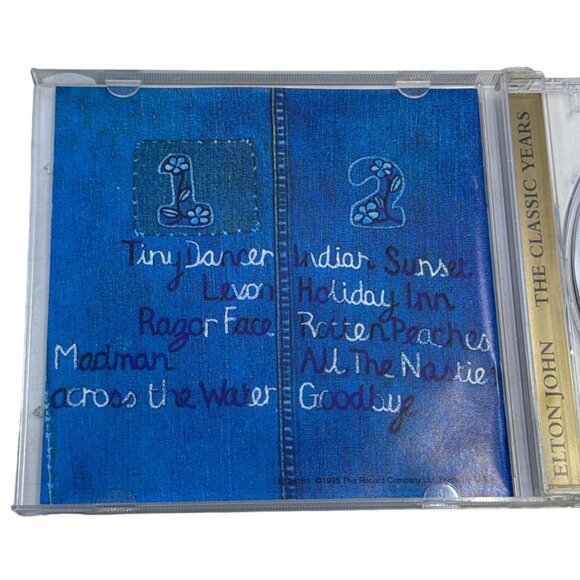 Elton John "Madman Across The Water" CD - Sing Along With Tiny Dancer & Levon - Picture 2 of 4